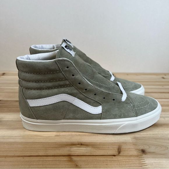 Vans Other - NEW Vans off the wall Sk8 Hi skate shoes classic casual mens size 10 light green